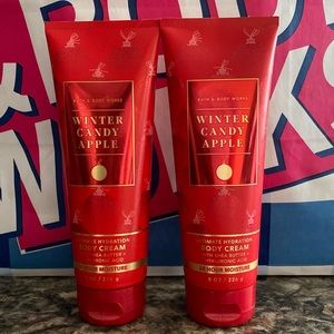 Bath & Body Works Winter Candy Apple  set